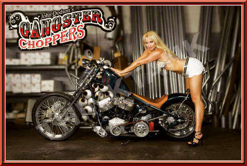 Chopper - Babe Metal Sign