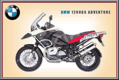 BMW 1200GS Adventure (2004) - Metal Sign