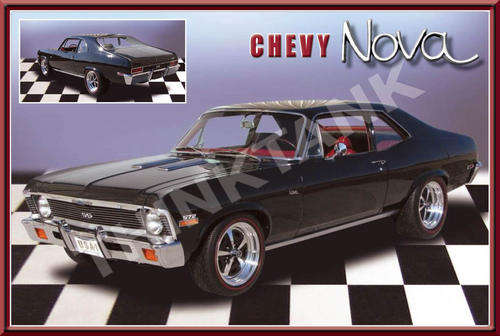 Chevy Nova (1972) - Metal Sign