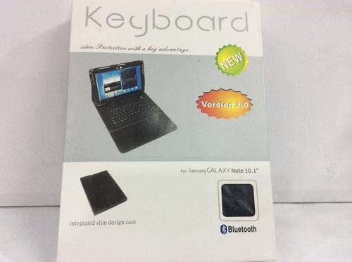 Bluetooth Keyboard and Cover For Samsung 10.1 inch tablet