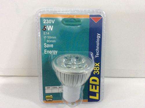 LED DOWNLIGHT / SPOTLIGHT BULBS. 5W GU10 220V AC(pin)