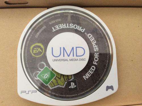 PSP UMD. Need for speed