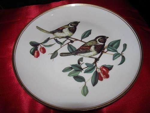 COLLECTABLE HERITAGE PORCELAIN WALL PLATE - CAPE SPARROW