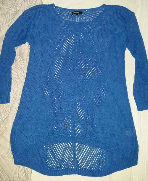 Royal Blue Ladies knitted top * STUNNING!! Size 34/36