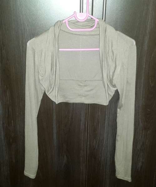 Stone colour Viscose streth Bolero * Free size* As new