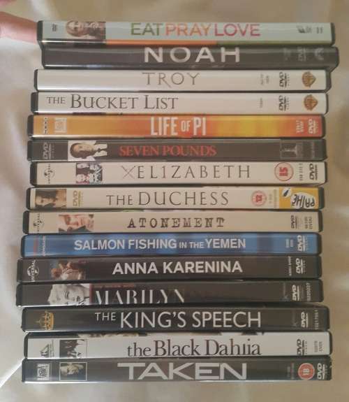 Collection of 15 movies DVD'S * 1 bid