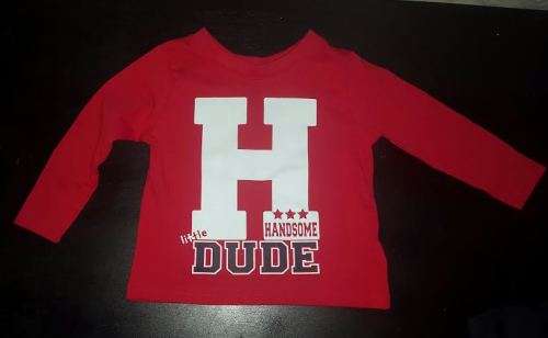 Little Handsome Dude Shirt * Never worn * 6-12 mnths