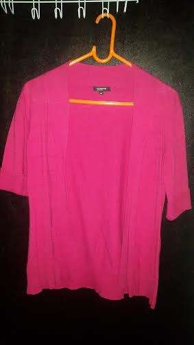 Cherise Pink Knitted Ladies Top - 34 - 36