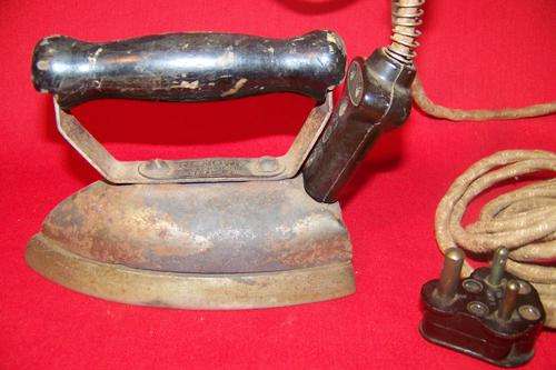 Vintage small press iron