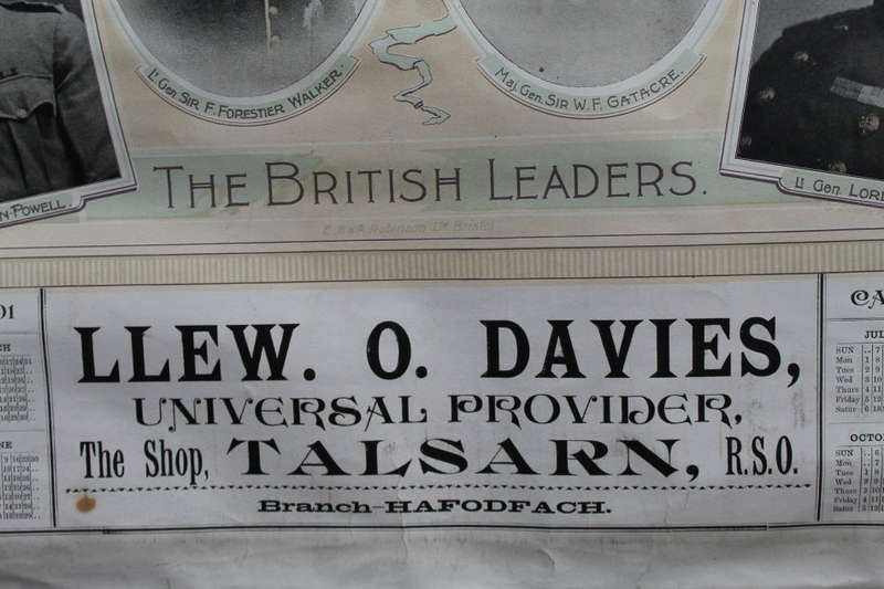 ONCE IN A LIFETIME FIND - ORIGINAL 1901 ANGLO-BOER WAR PROPAGANDA CALENDAR  - AMAZING CONDITION