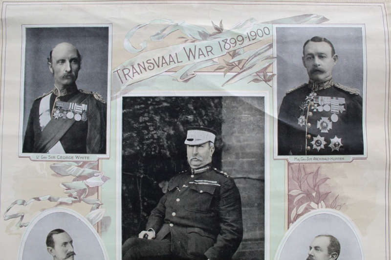 ONCE IN A LIFETIME FIND - ORIGINAL 1901 ANGLO-BOER WAR PROPAGANDA CALENDAR  - AMAZING CONDITION