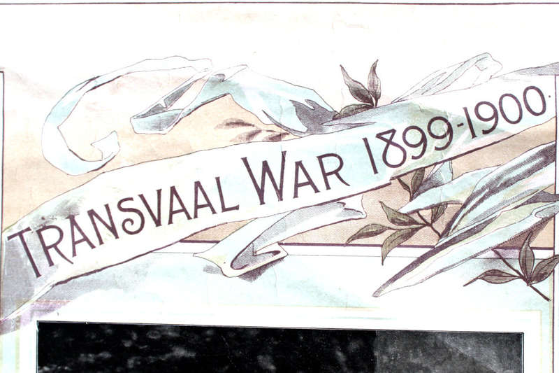 ONCE IN A LIFETIME FIND - ORIGINAL 1901 ANGLO-BOER WAR PROPAGANDA CALENDAR  - AMAZING CONDITION