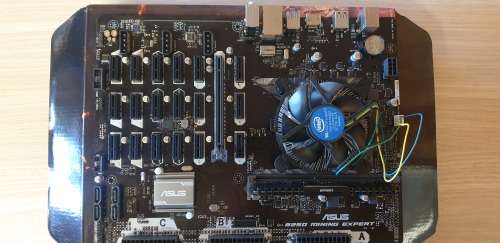 Asus B250 Mining Expert, 2.9 GHz 7th Gen CPU, 4GB RAM