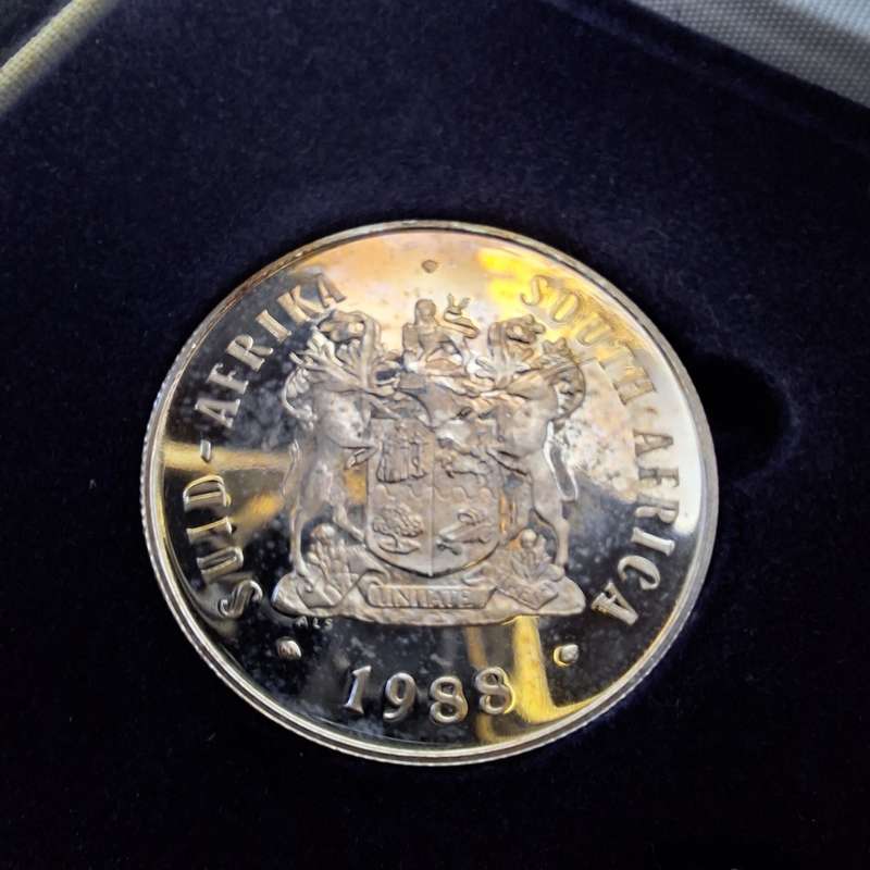 1988 Silver Proof - Great Trek 1 Rand