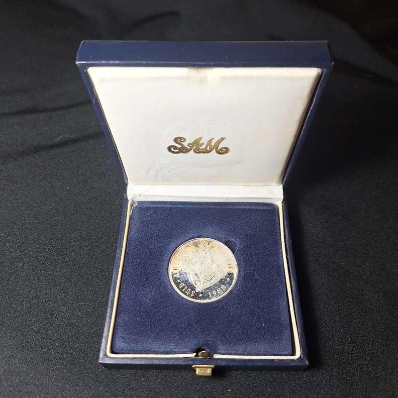 1988 Silver Proof - Great Trek 1 Rand