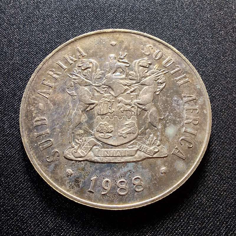 1988 Silver One Rand - Bartolomeu Dias - no display case