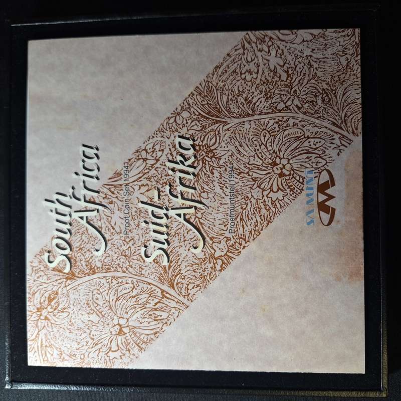 1994 South Africa Proof Coin Set