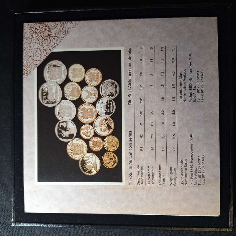1994 South Africa Proof Coin Set