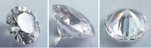 10mm round brilliant cut cuc zirconia