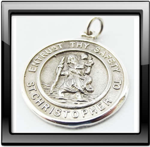 St Christopher pendant