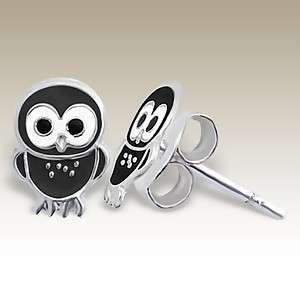 Owl Stud Earrings