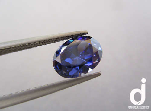 Tanzanite Cubic Zirconia | Oval | 2.85ct | 9x7mm