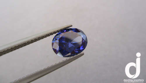 Tanzanite Cubic Zirconia | Oval | 2.85ct | 9x7mm