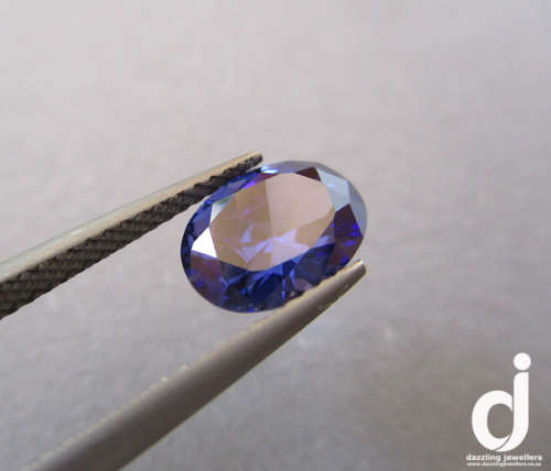 Tanzanite Cubic Zirconia | Oval | 2.85ct | 9x7mm