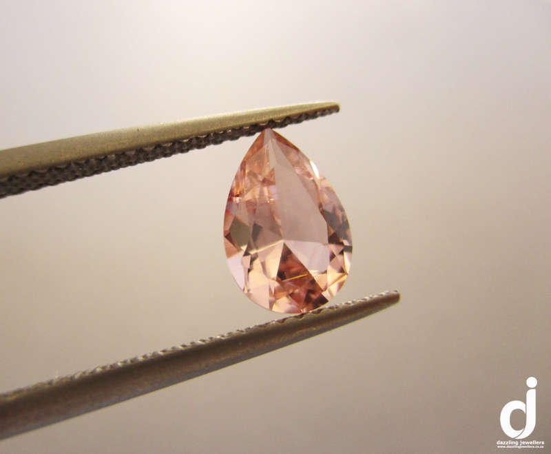 Morganite Nano | Pear-shape | 1.25ct | 9x6mm