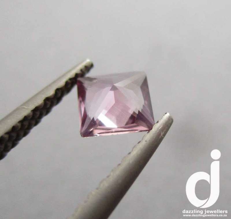 1 x 4mm Alexandrite | Square Princess-cut | Corundum-based Synthetic