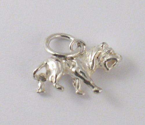 CHARM: TIGER. STERLING SILVER