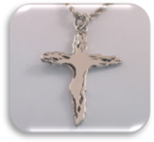*****Cross***** Oxidised 925 Sterling Silver