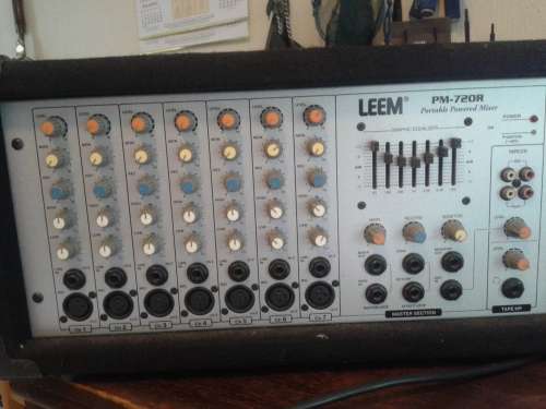 LEEM - PM720R Portable Powered Mixer