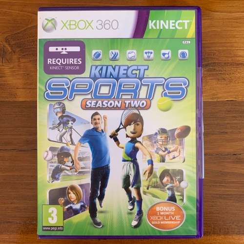 Xbox 360 Kinect and 4 Kinect Games Bundle