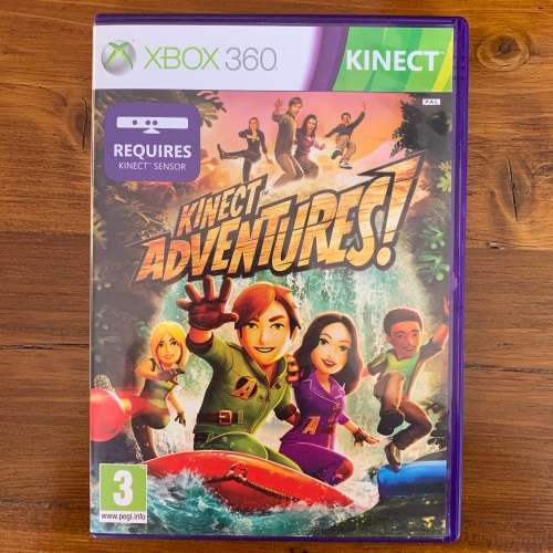 Xbox 360 Kinect and 4 Kinect Games Bundle