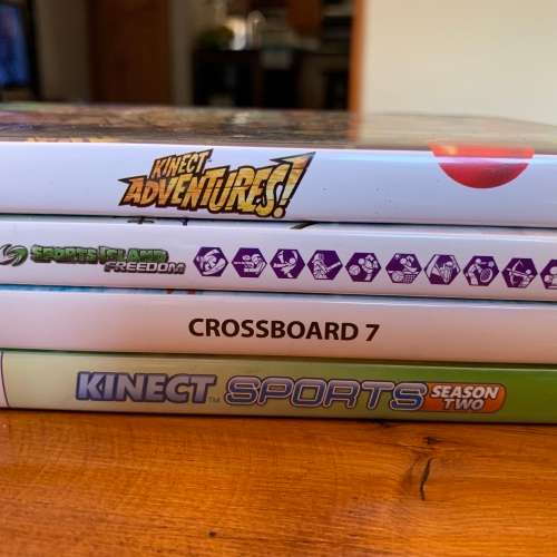 Xbox 360 Kinect and 4 Kinect Games Bundle