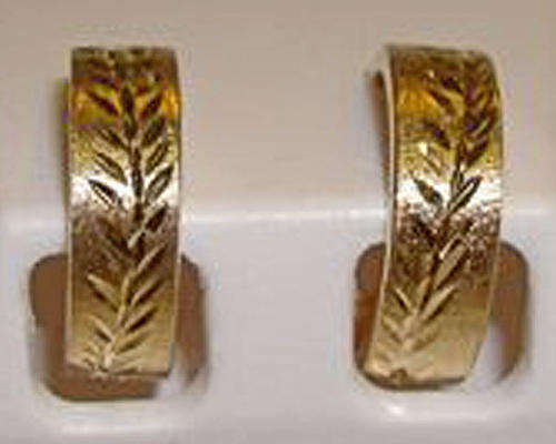 Solid 9ct Gold Earrings
