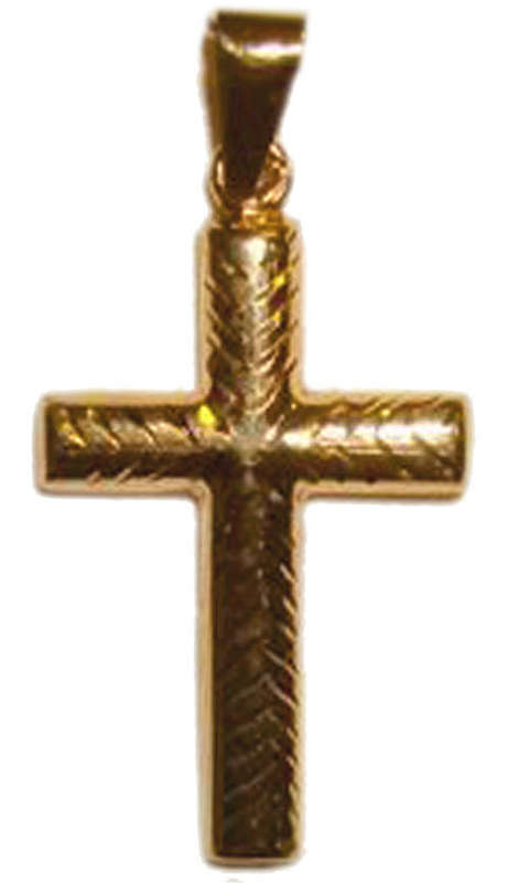 Solid 9ct Gold Cross