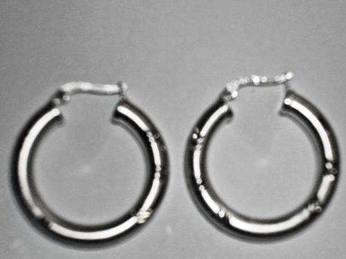Sterling Silver Designer Creole