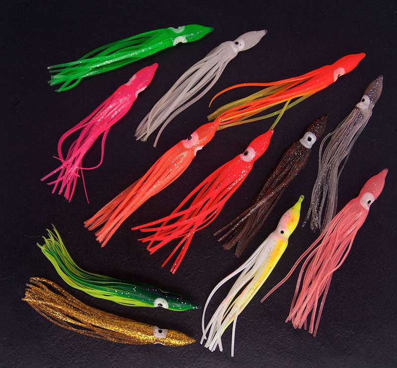 SOFT SQUID LURES
