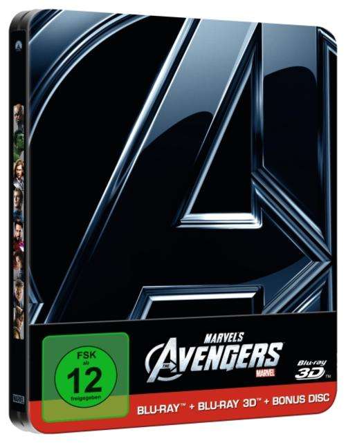 The Avengers Exclusive Limited Edition 3D Blu-ray SteelBook Import Region Free-Price Reduced!!!