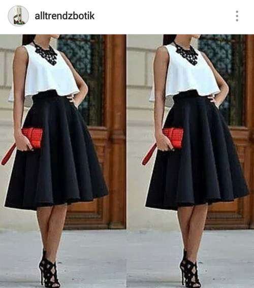 Crop Set Skirt