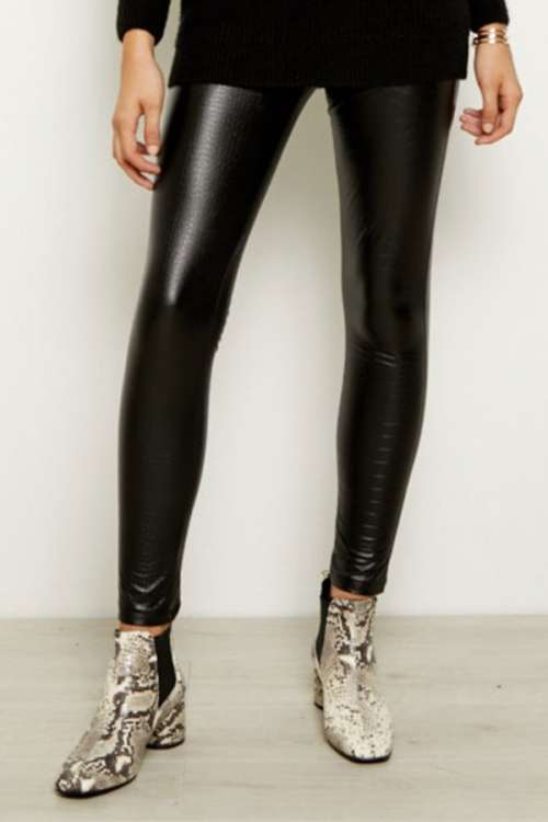 Faux Leather Leggings