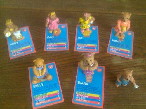 7 TEDDIES IN MY POCKET INCLUDES 6 COLLECTOR'S CARDS