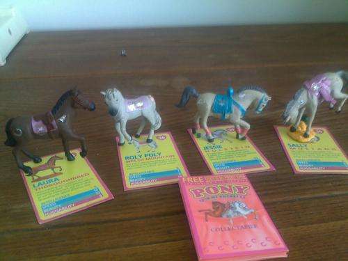 FOUR PONIES IN MY POCKET INCLUDES COLLECTOR'S CARDS