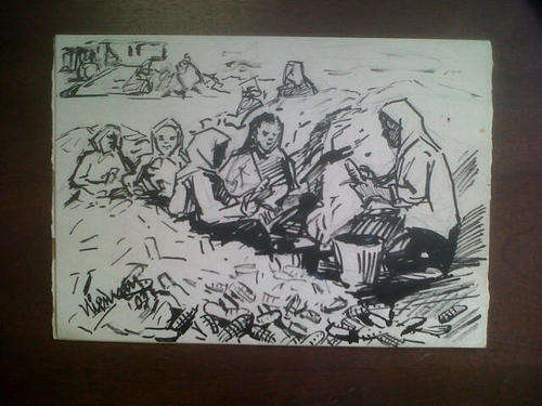 NIEMANN **** Rare**** Sketch
