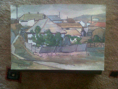GREGOIRE  " Town Scene"