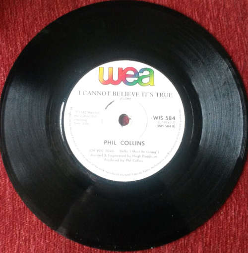 Phil Collins - You Can't Hurry Love / I Cannot Believe It's True 1982 Vinyl 7" Single SA