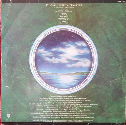 Christopher Cross - Christopher Cross 1980 Vinyl LP SA