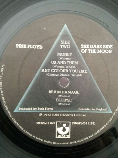 Pink Floyd - Dark Side of the Moon 1973 Vinyl LP Canada ****AWESOME COPY****